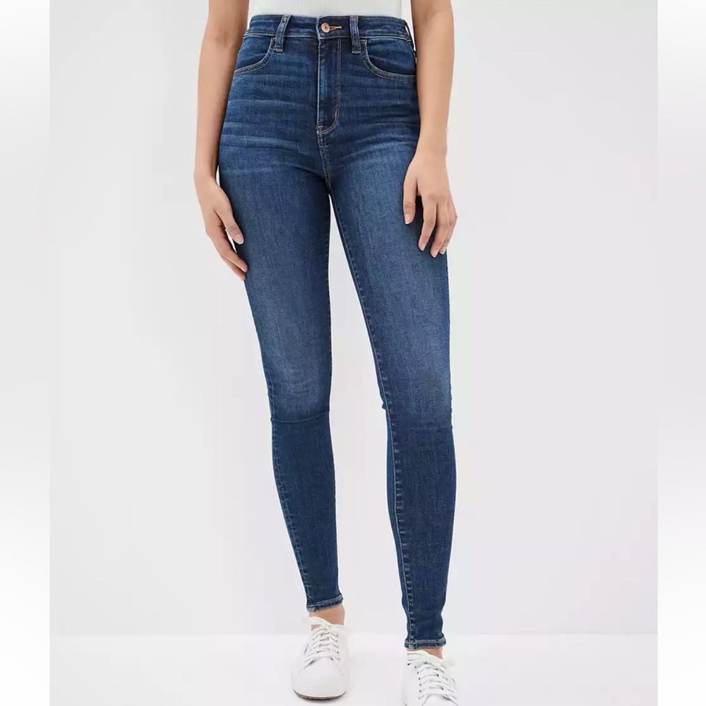 America eagle super skinny jeggings